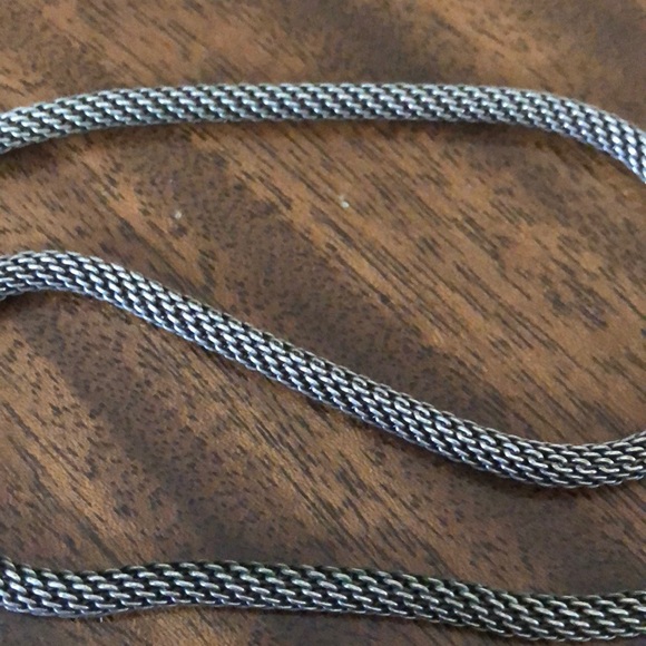 Vintage Retired Brighton Large Mesh Link  Add A Charm  Necklace - Picture 4 of 14